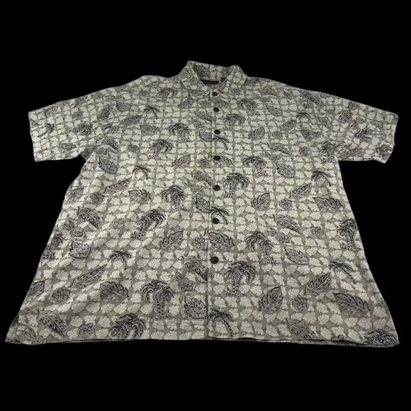 Cactus Black Label Men’s XXL Hawaiian Style Button Up Short Sleeve Shirt - Picture 16 of 16